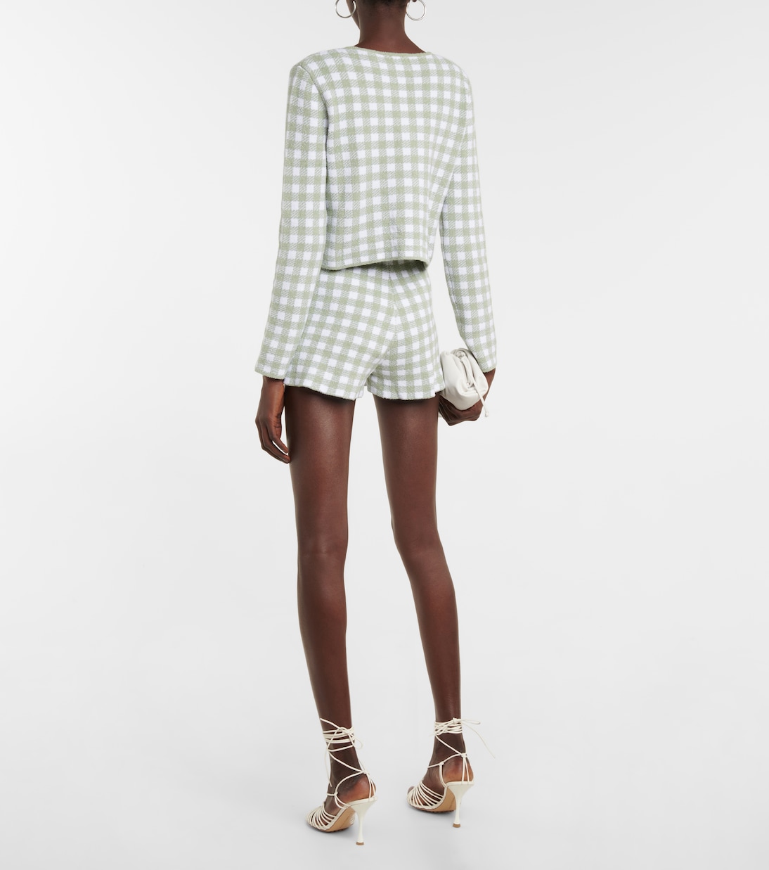 Cardigan Flicker a quadri | Altuzarra