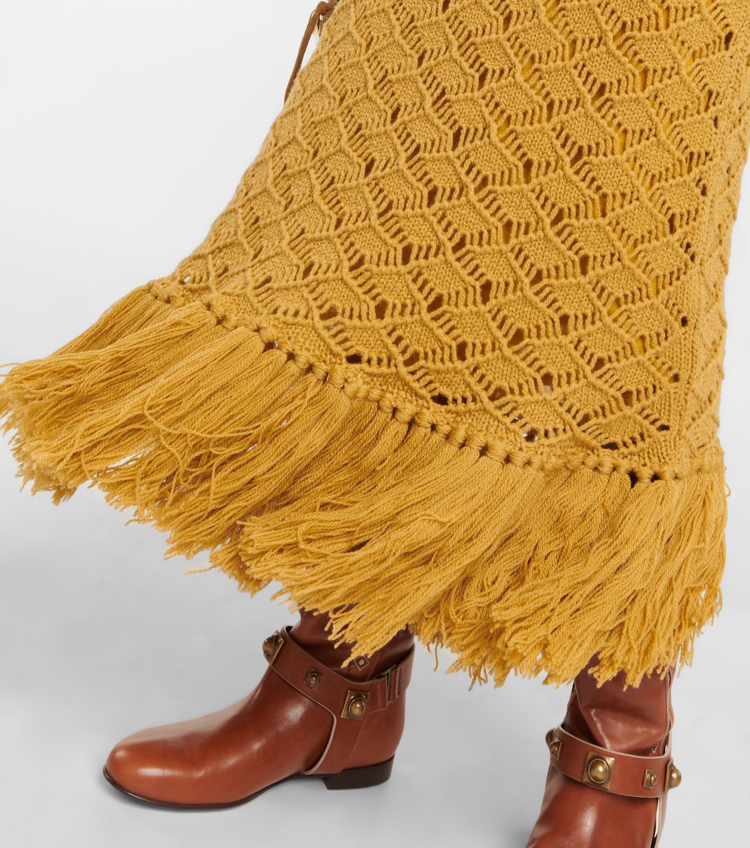 Robe longue en crochet de laine | Etro