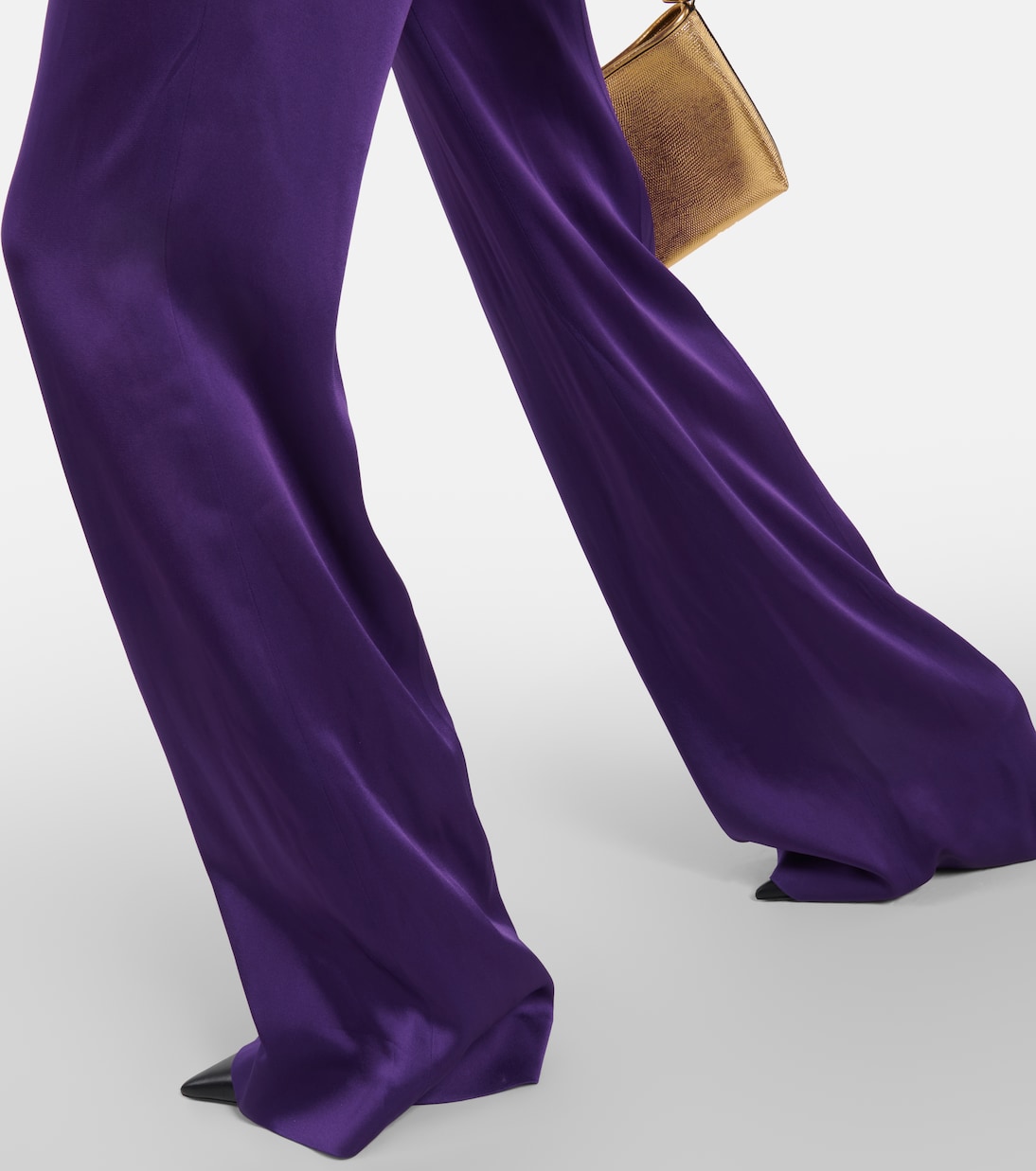 Pantalon ample en satin | Tom Ford