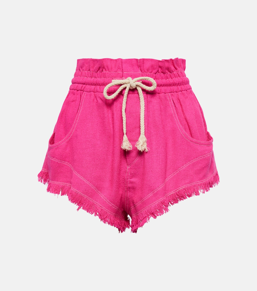 Short Talapiz en soie à taille haute | Marant Etoile