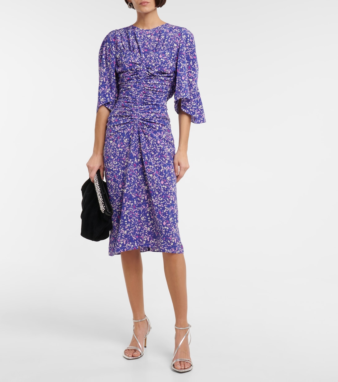 Lurner silk-blend midi dress | Isabel Marant