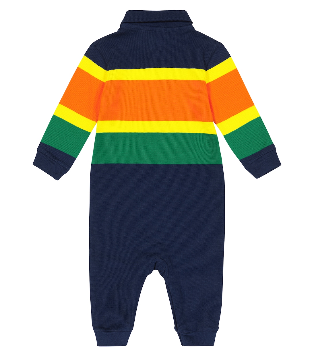 Baby - Tutina in piqué di cotone a righe | Polo Ralph Lauren Kids