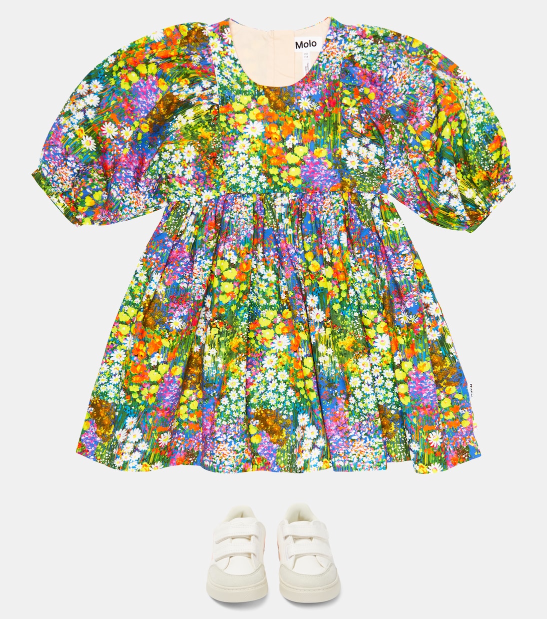 Robe en coton à fleurs | Molo