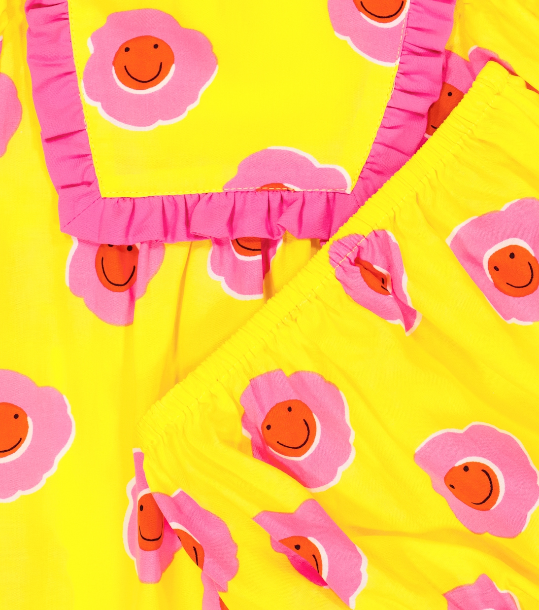 Baby - Abito e culottes in cotone con stampa | Stella McCartney Kids