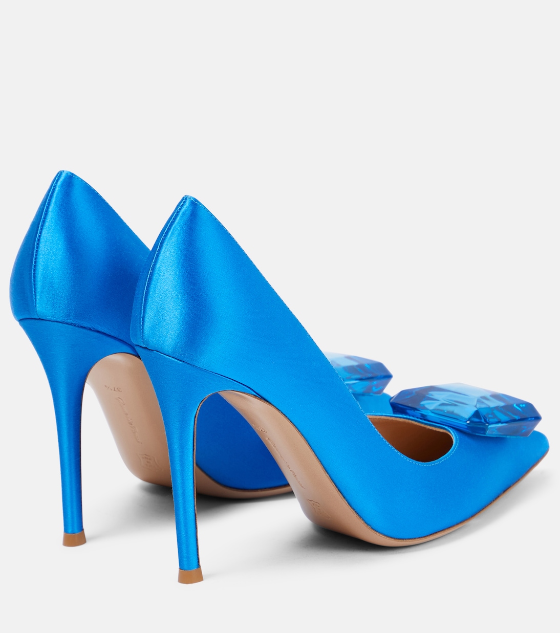 Pumps Jaipur in raso | Gianvito Rossi