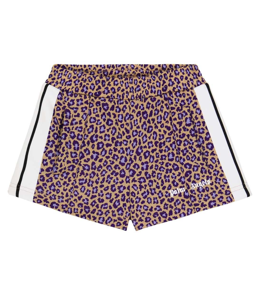 Shorts deportivos con estampado animal | Palm Angels Kids