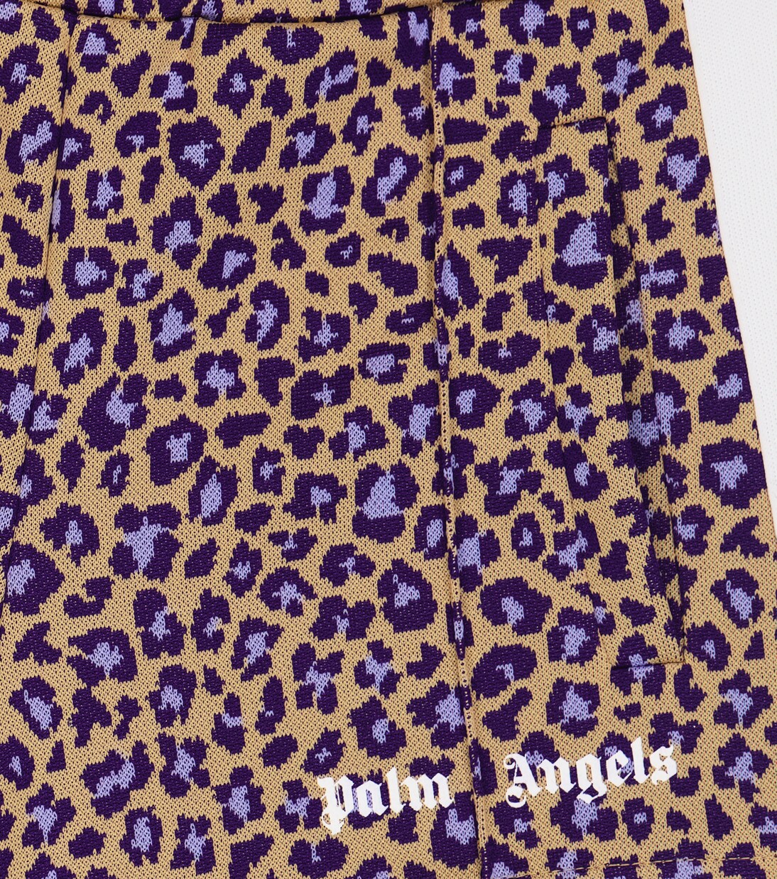 Shorts deportivos con estampado animal | Palm Angels Kids