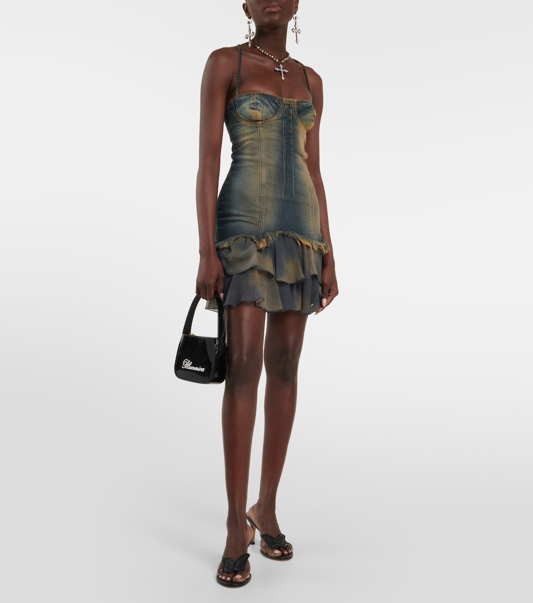 Denim minidress | Blumarine