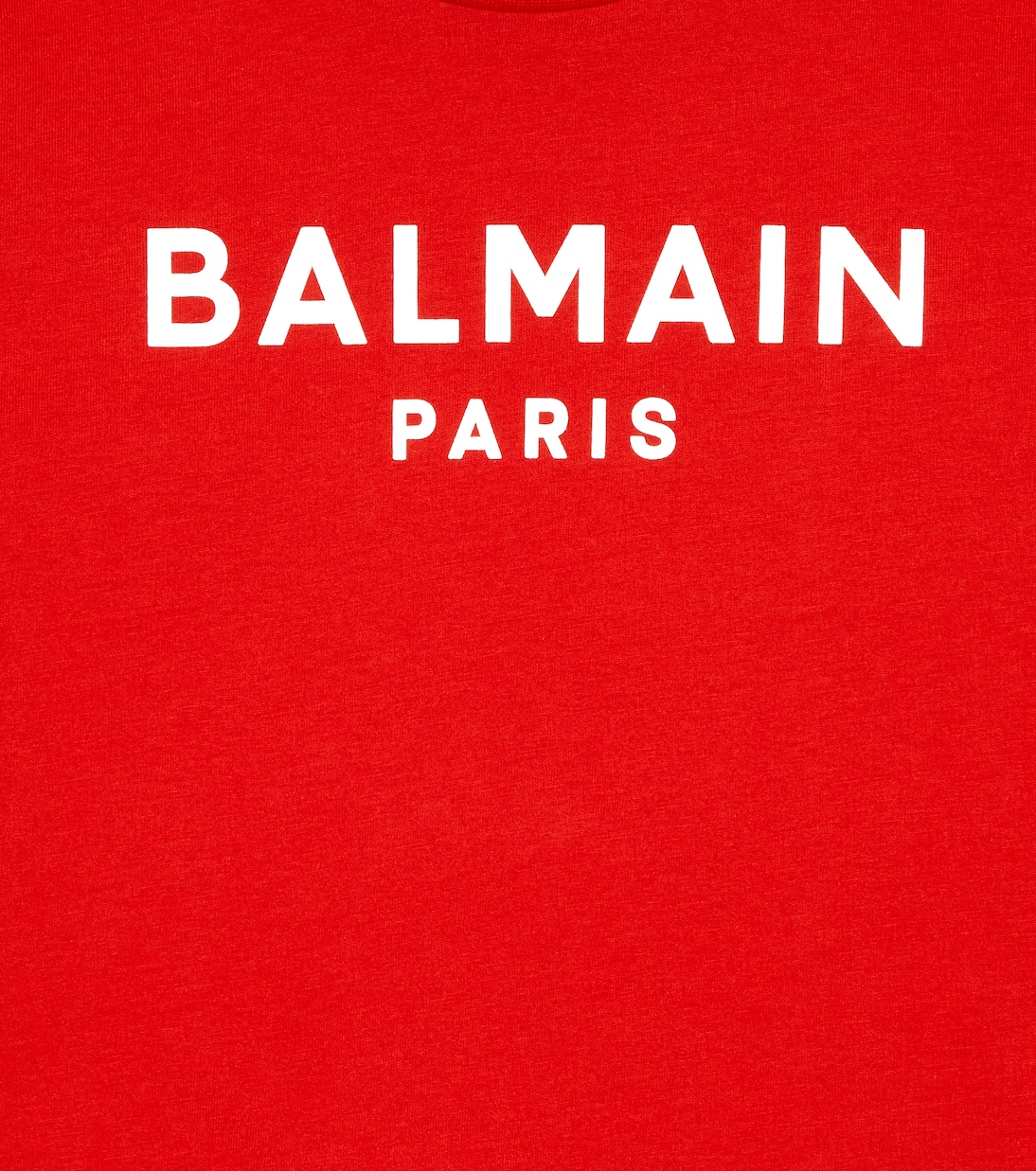 로고 코튼 티셔츠 | Balmain Kids