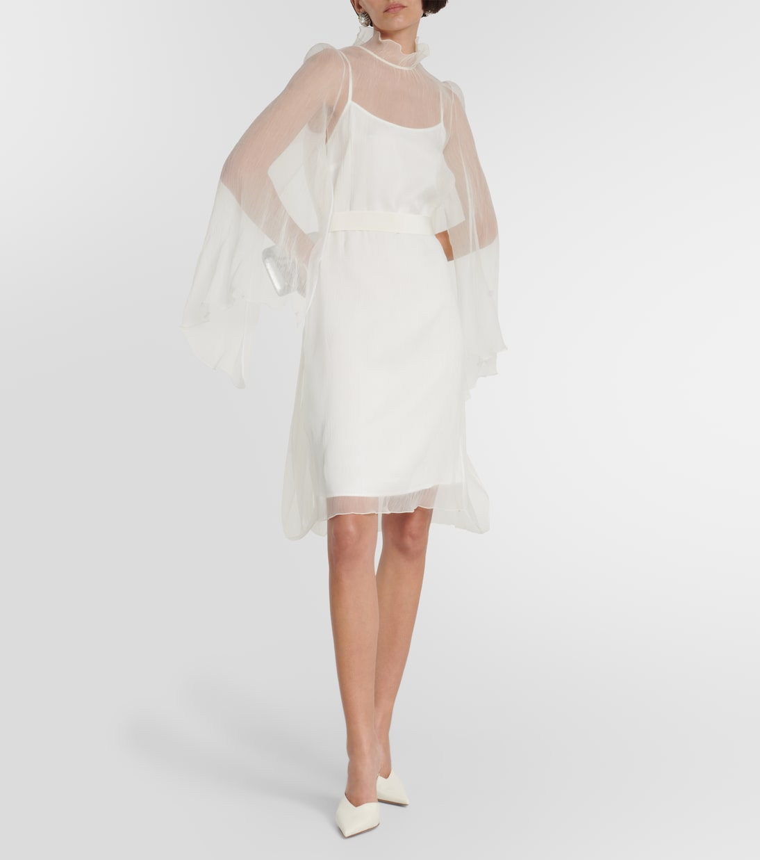 Vestido de novia corto Alma de seda | Max Mara
