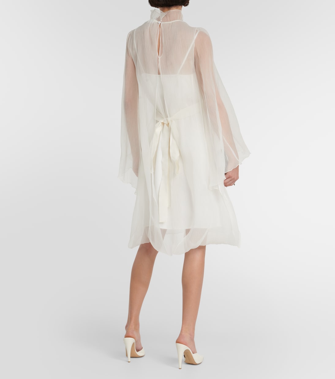 Vestido de novia corto Alma de seda | Max Mara