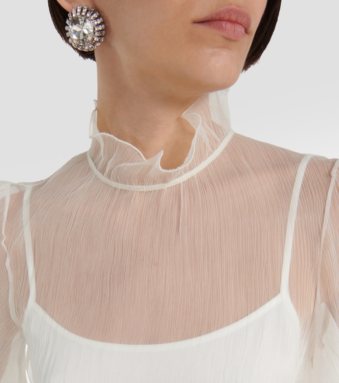 Vestido de novia corto Alma de seda | Max Mara