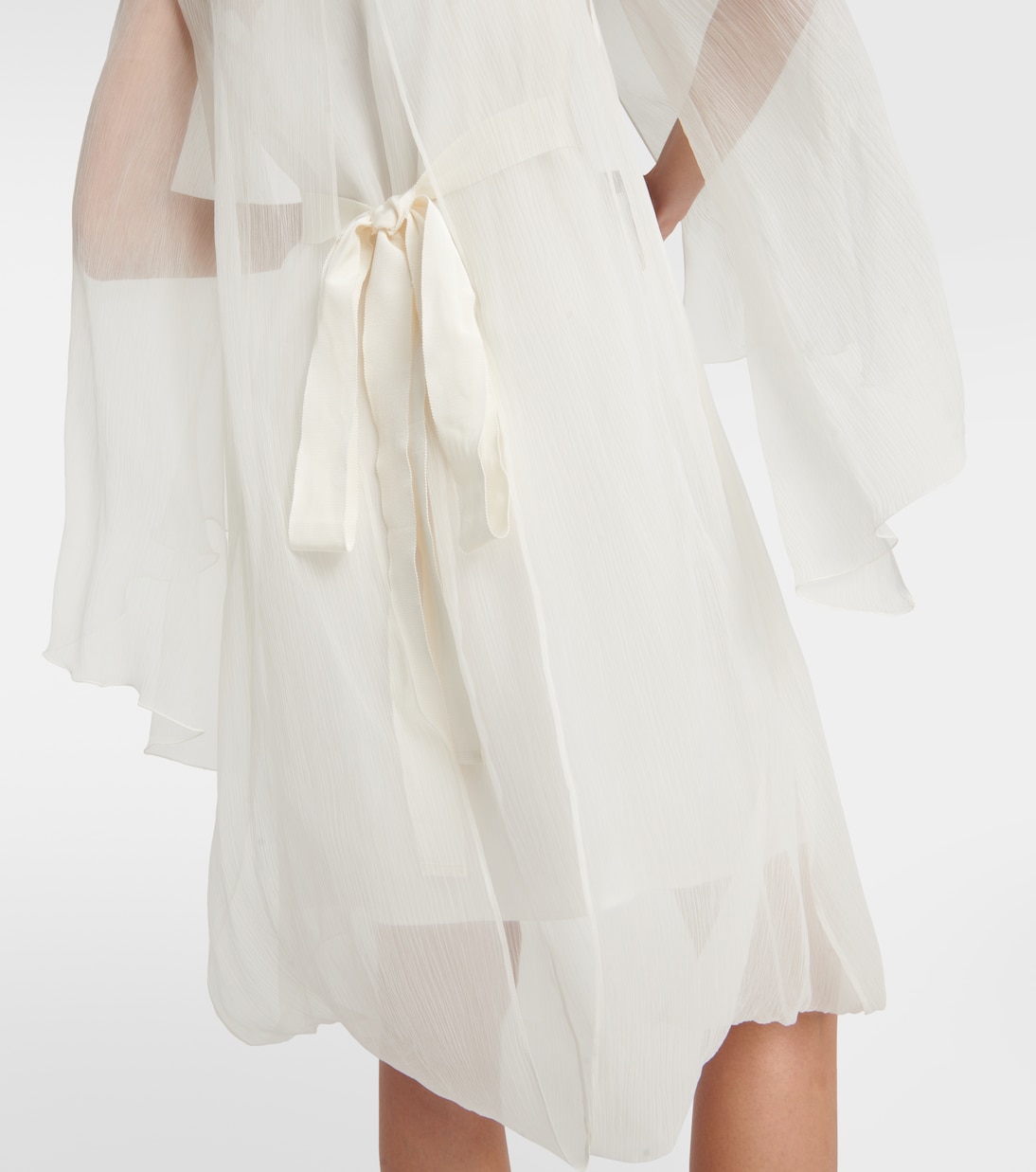 Vestido de novia corto Alma de seda | Max Mara
