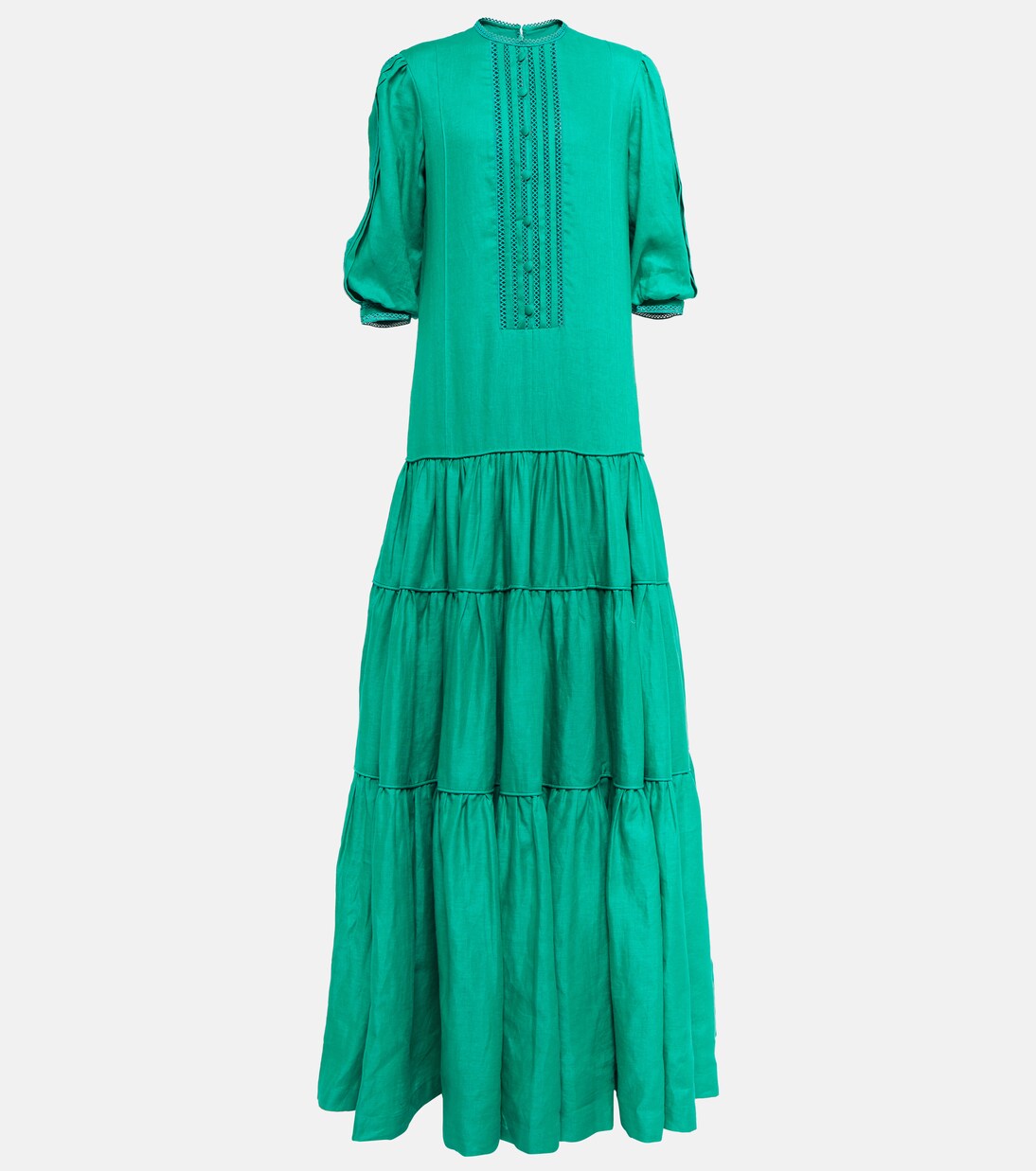 Robe longue en lin | Costarellos