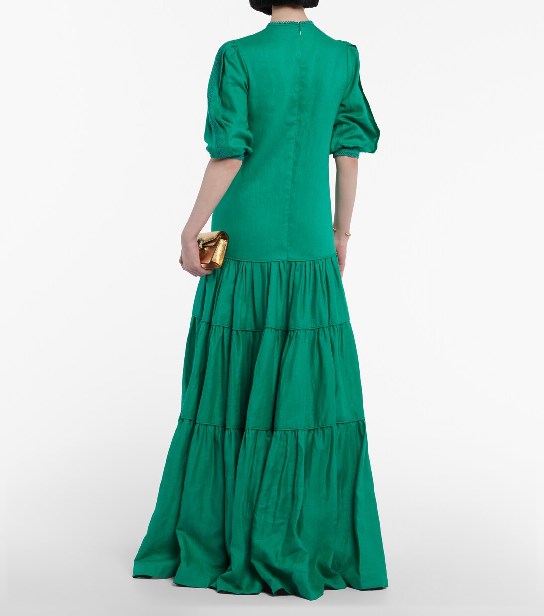 Robe longue en lin | Costarellos