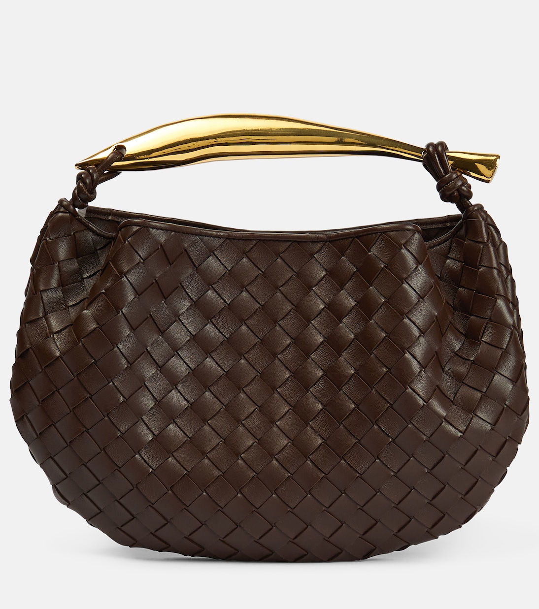 Borsa a spalla Sardine in pelle | Bottega Veneta