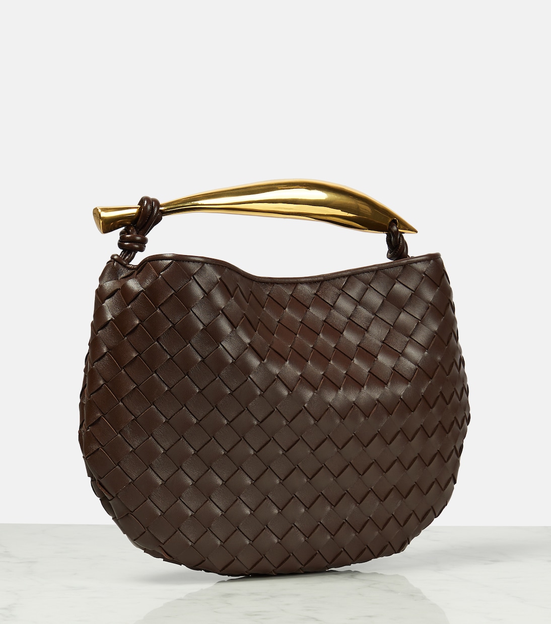 Borsa a spalla Sardine in pelle | Bottega Veneta