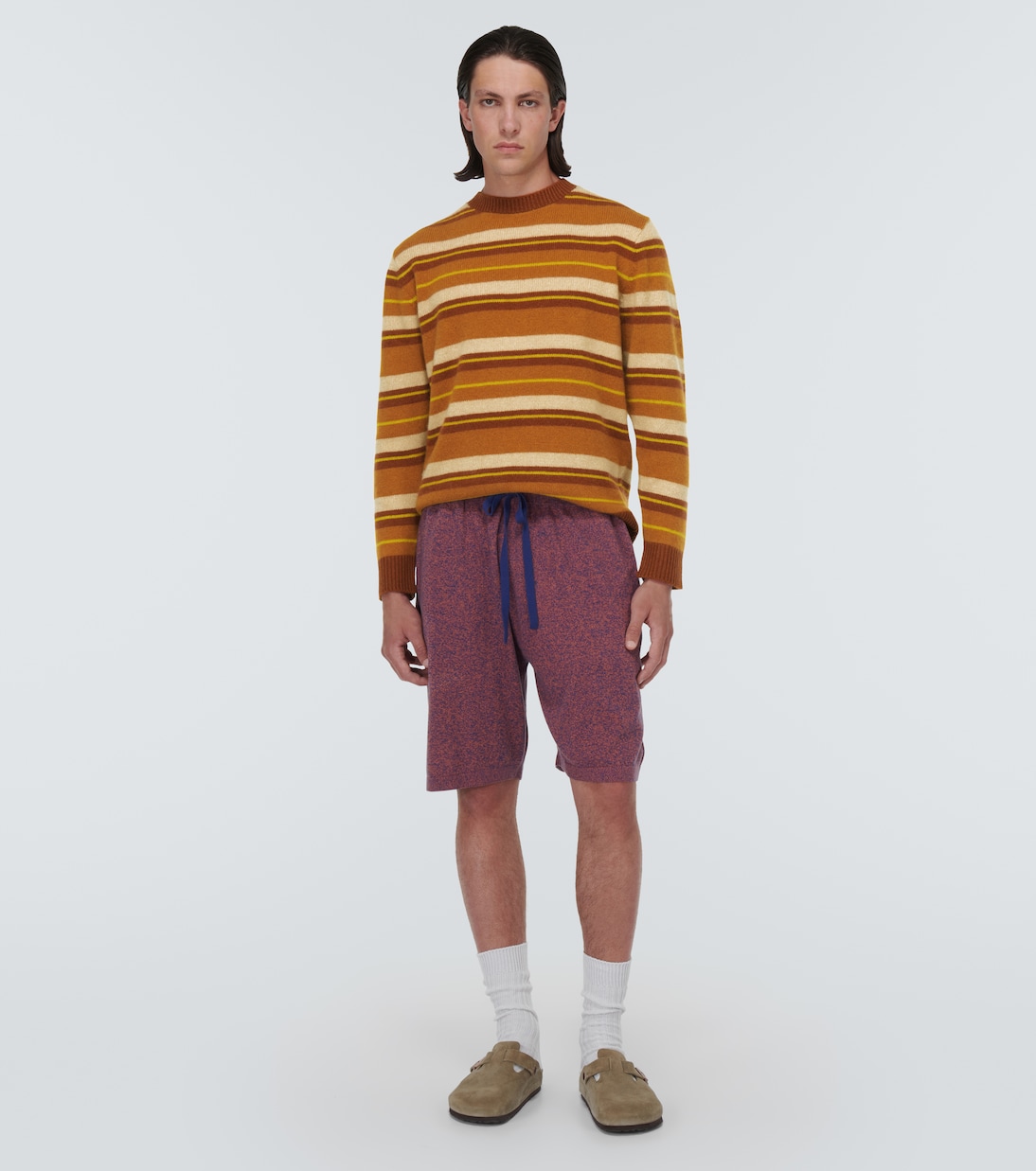 Pull rayé en cachemire | The Elder Statesman