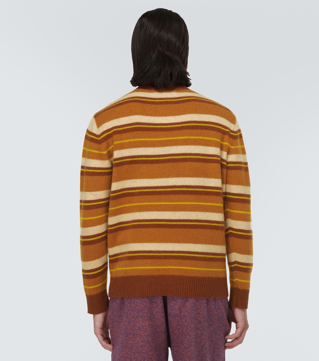 Pull rayé en cachemire | The Elder Statesman