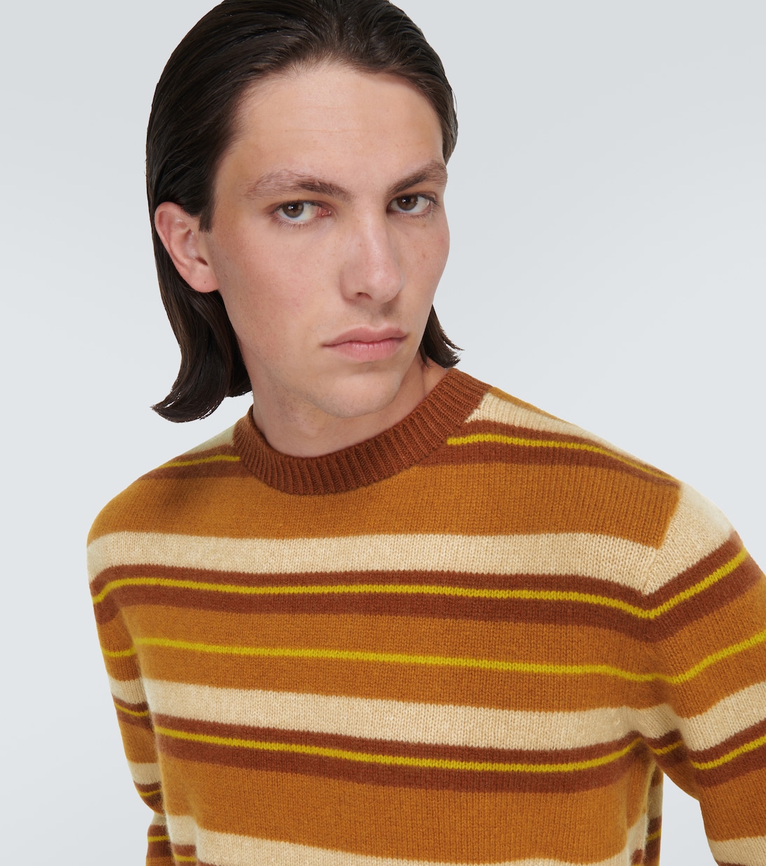 Pull rayé en cachemire | The Elder Statesman