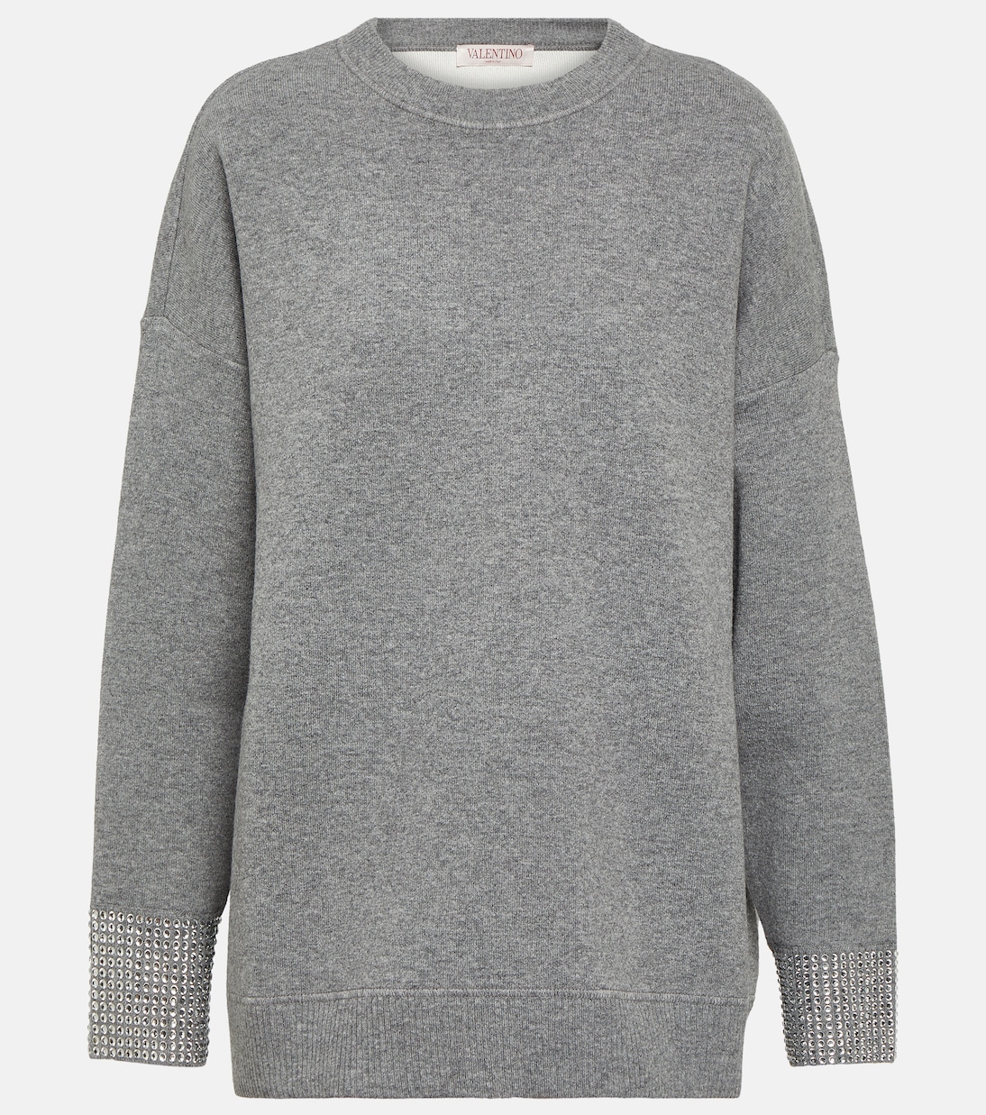 Embellished wool-blend sweater | Valentino