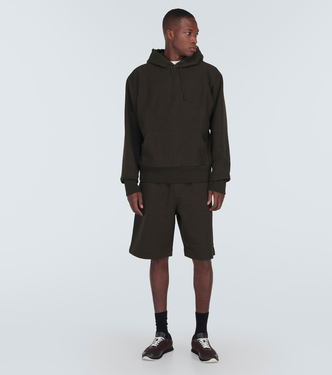 Shorts Dovi aus Baumwoll-Jersey | The Row