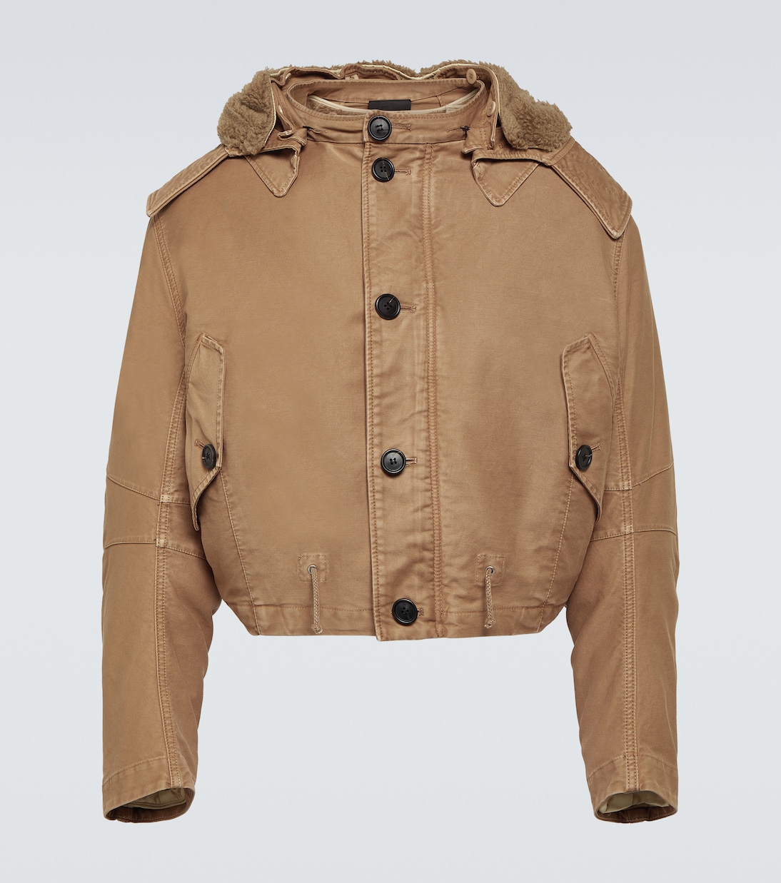 Bomberjacke mit Faux Fur | Prada
