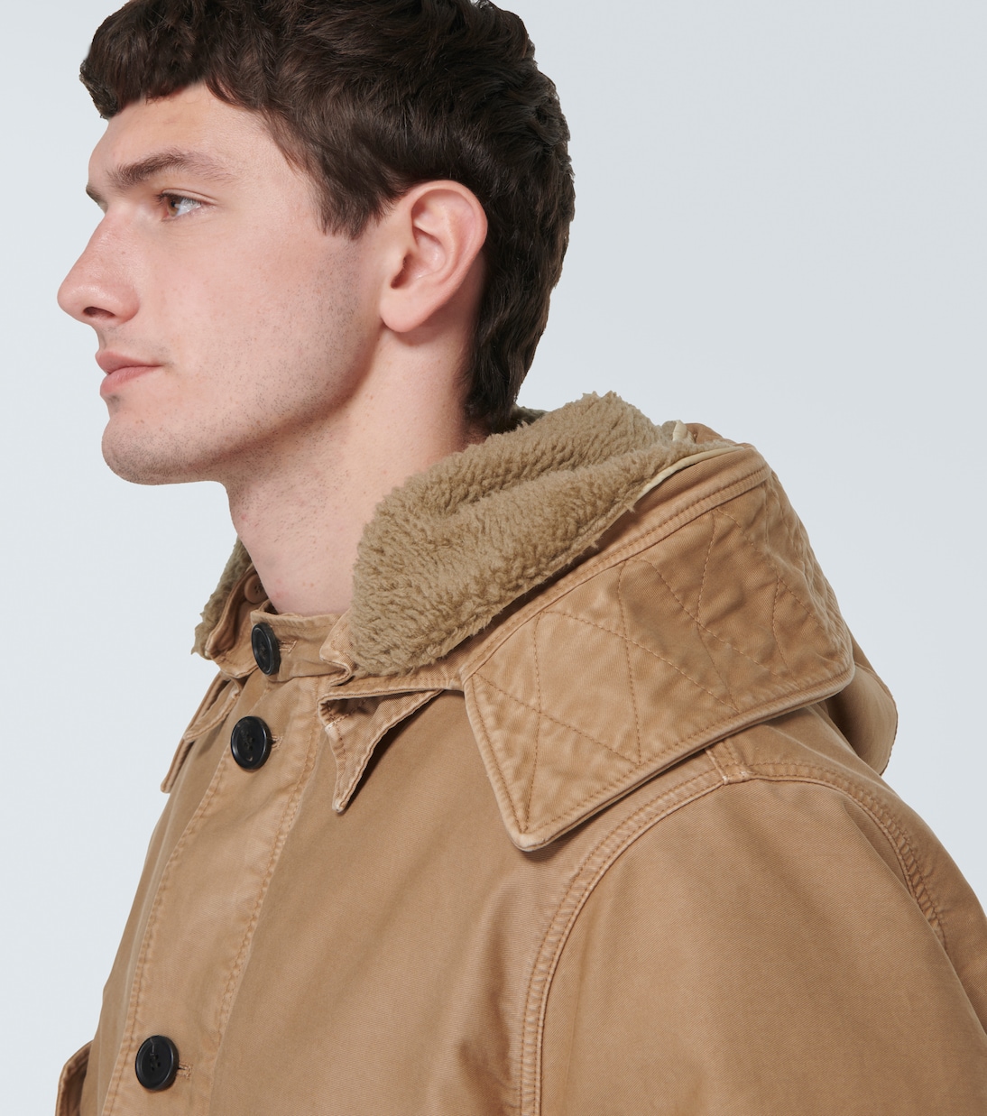 Bomberjacke mit Faux Fur | Prada