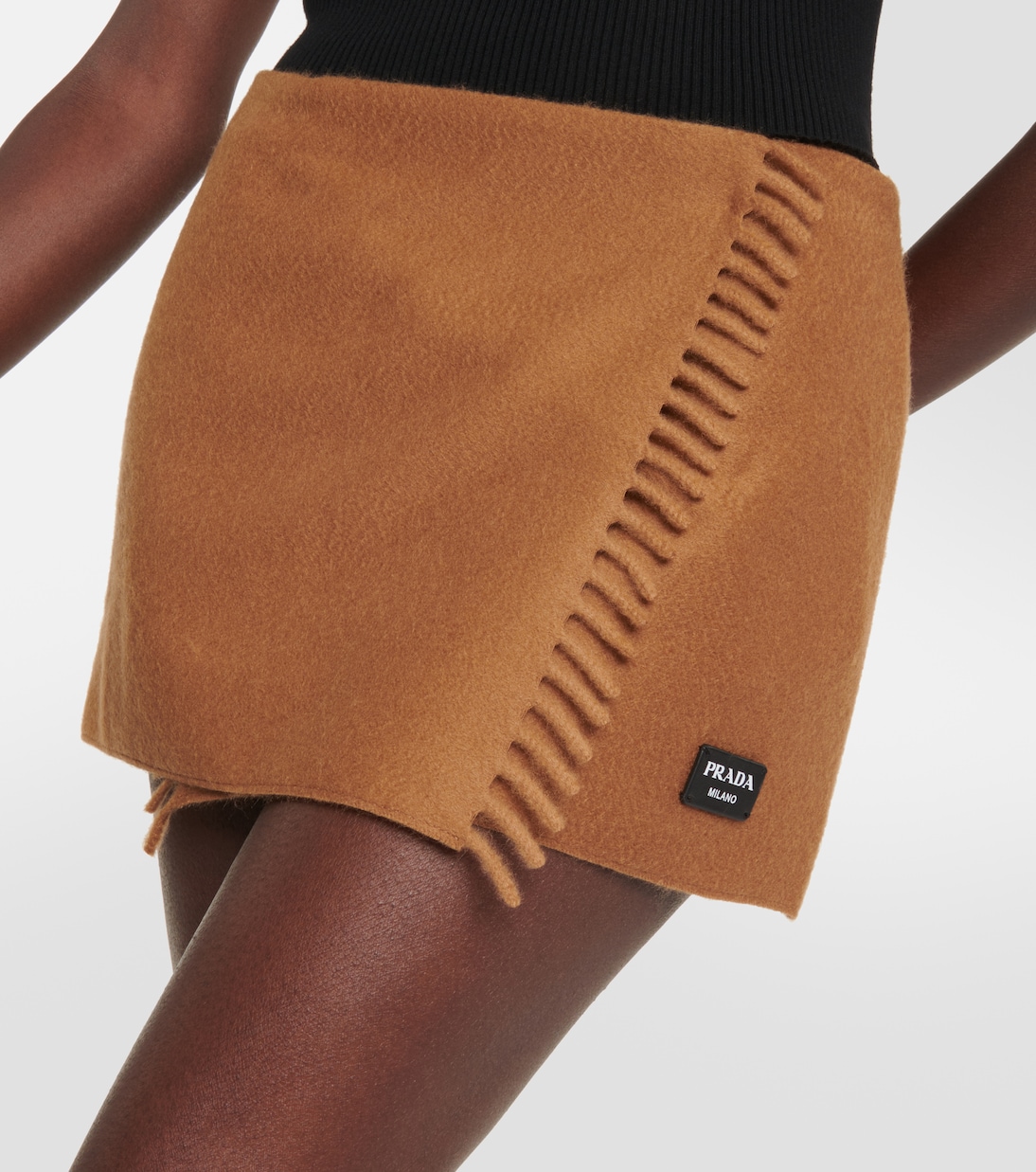 Minifalda de cachemir | Prada