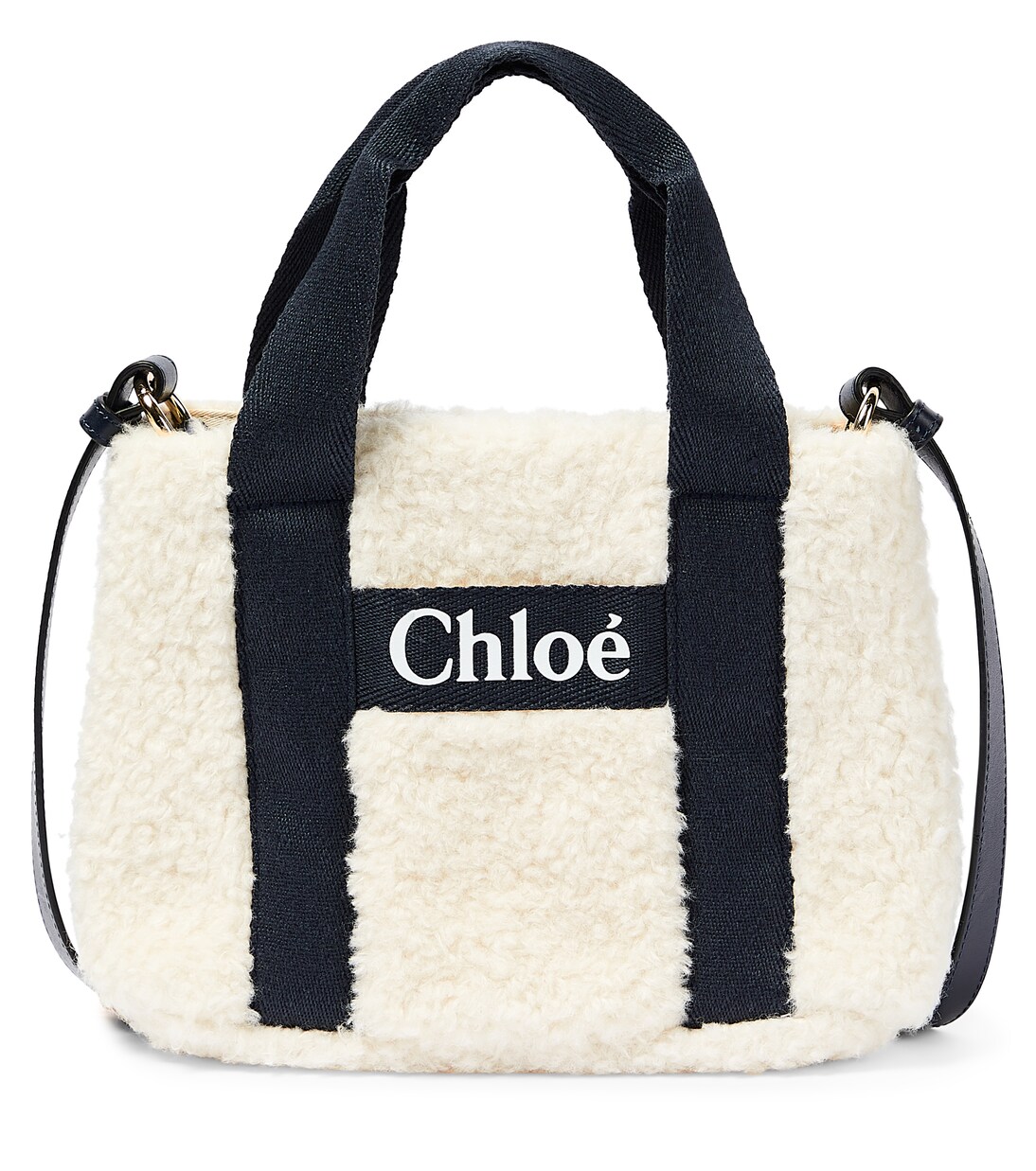 Borsa in shearling sintetico | Chloé Kids