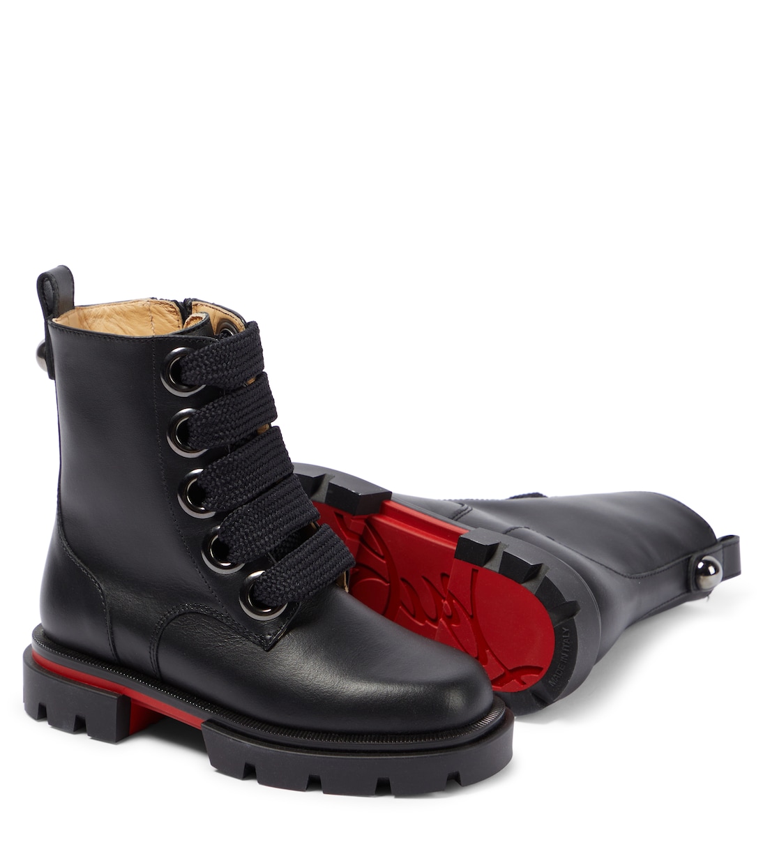 Stivaletti in pelle | Christian Louboutin Kids