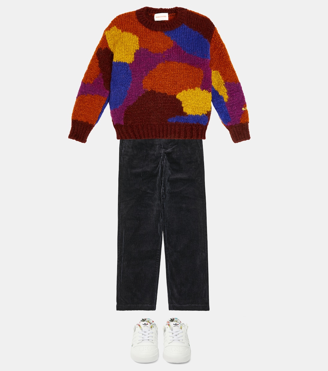 Pantalon droit en velours côtelé | Polo Ralph Lauren Kids