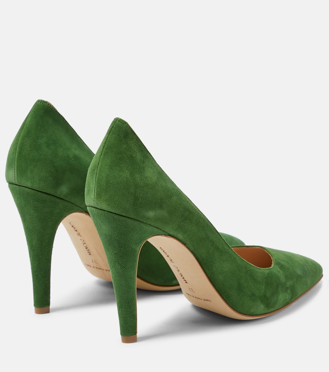 Salones Nelirapla de ante | Manolo Blahnik
