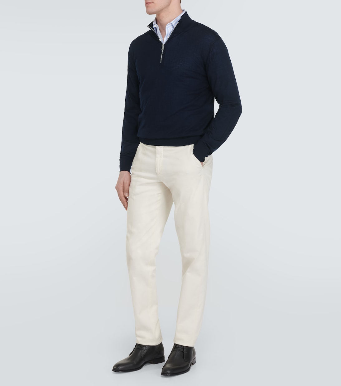 Wool half-zip sweater | Zegna