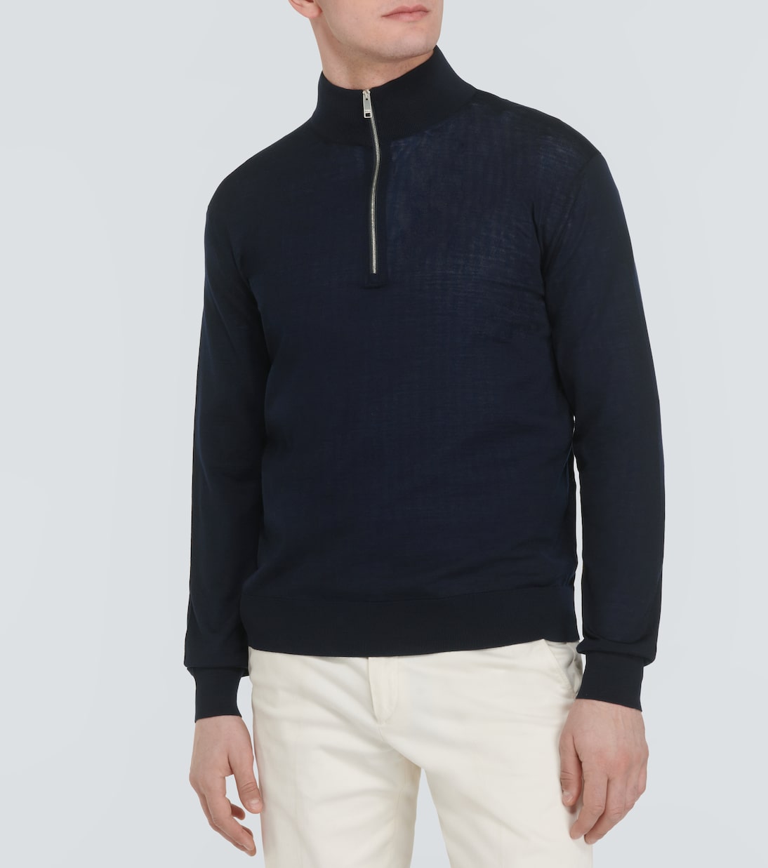 Wool half-zip sweater | Zegna