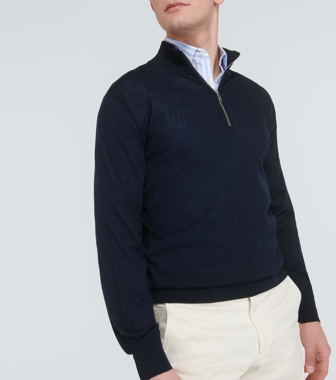 Wool half-zip sweater | Zegna