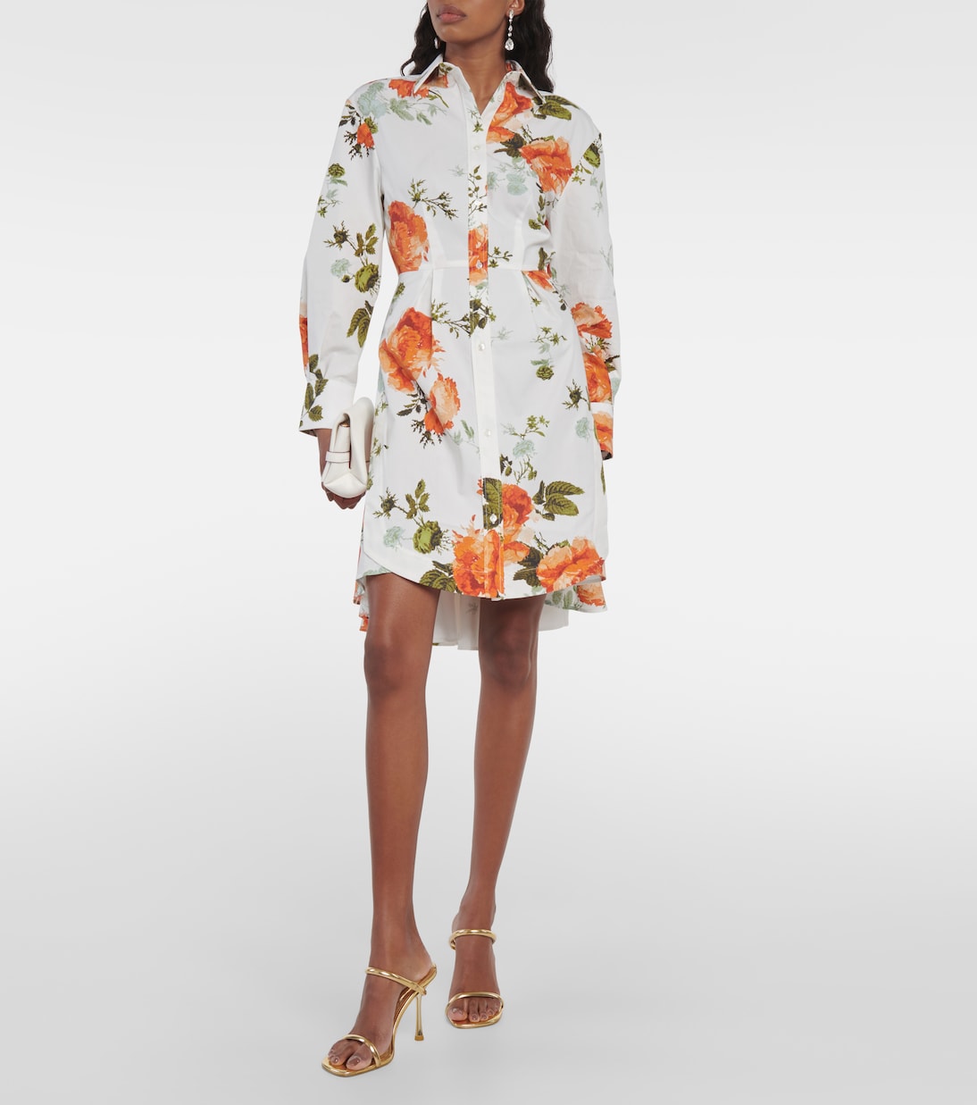 Minikleid aus Baumwollpopeline | Erdem