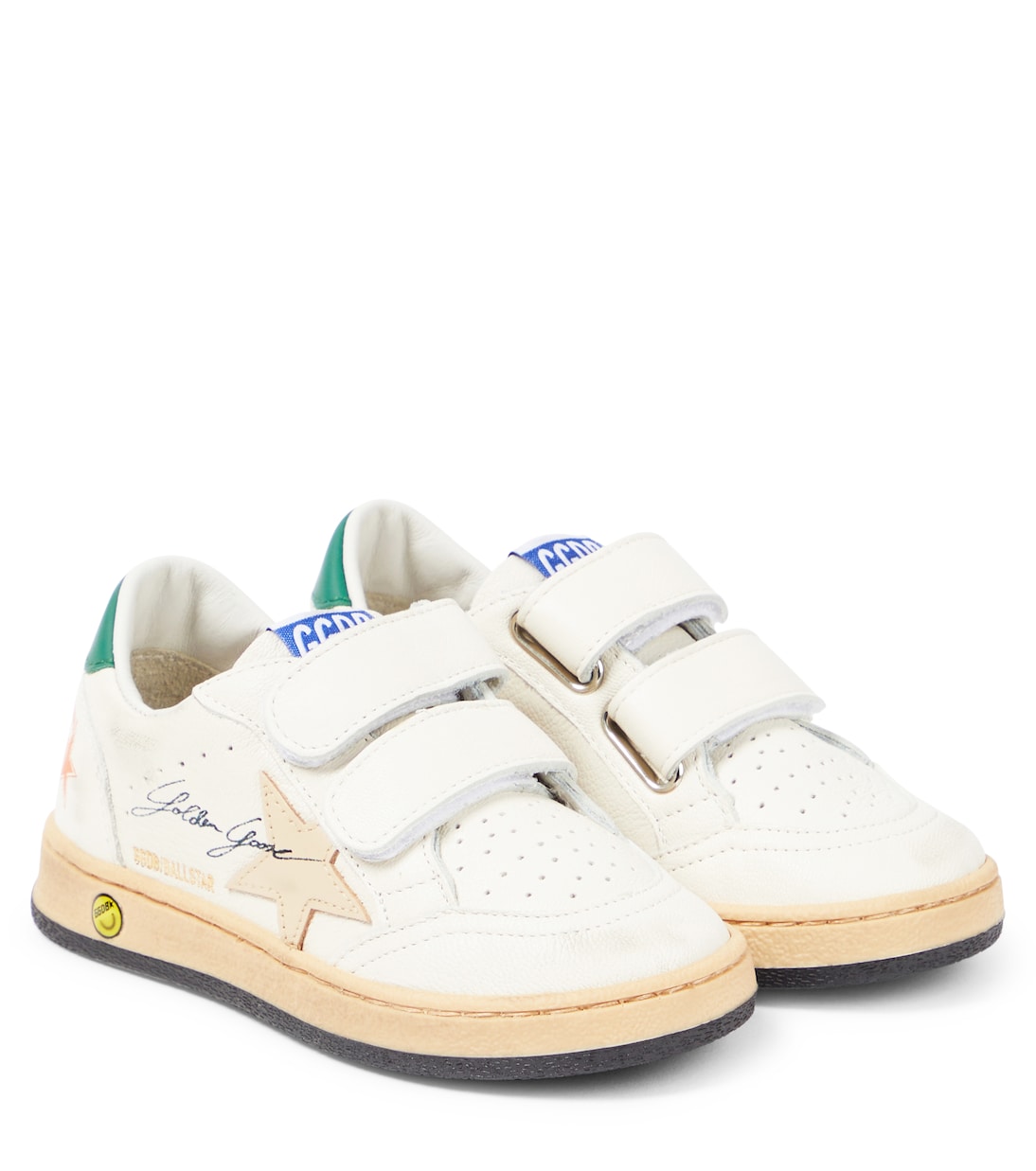 Ballstar printed leather sneakers | Golden Goose Kids
