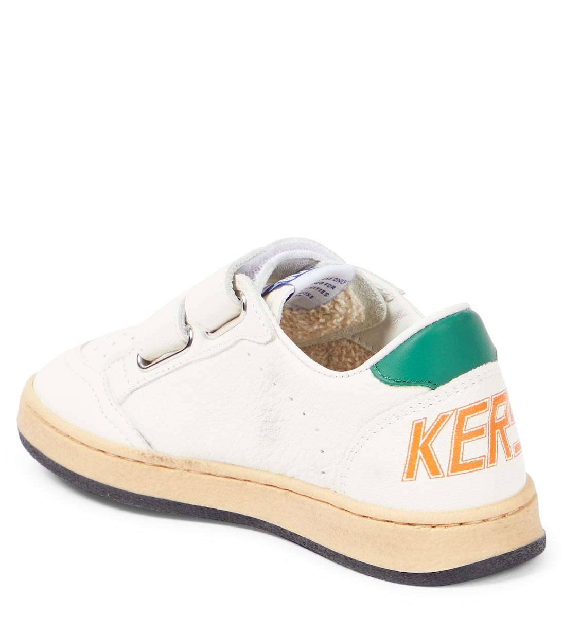 Ballstar printed leather sneakers | Golden Goose Kids