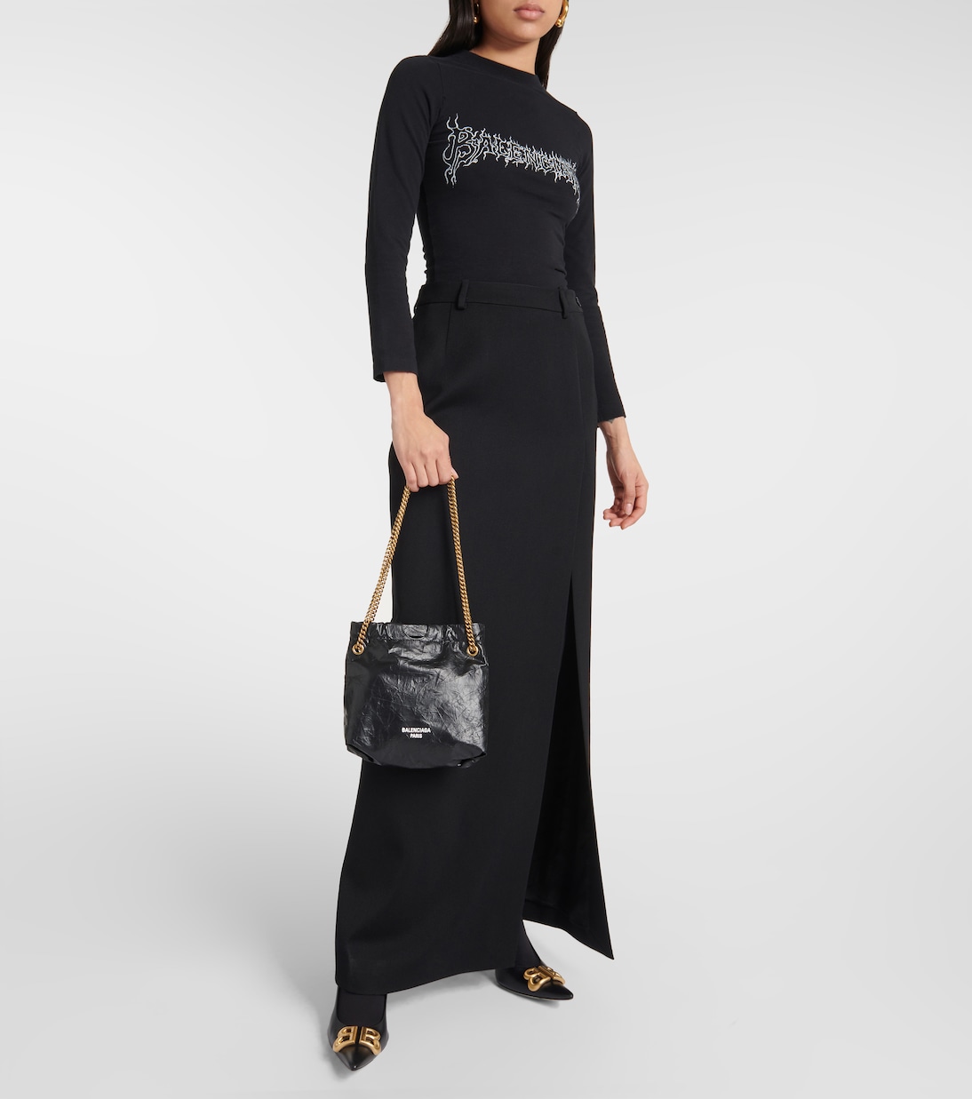 Tote Crush Mini aus Leder | Balenciaga