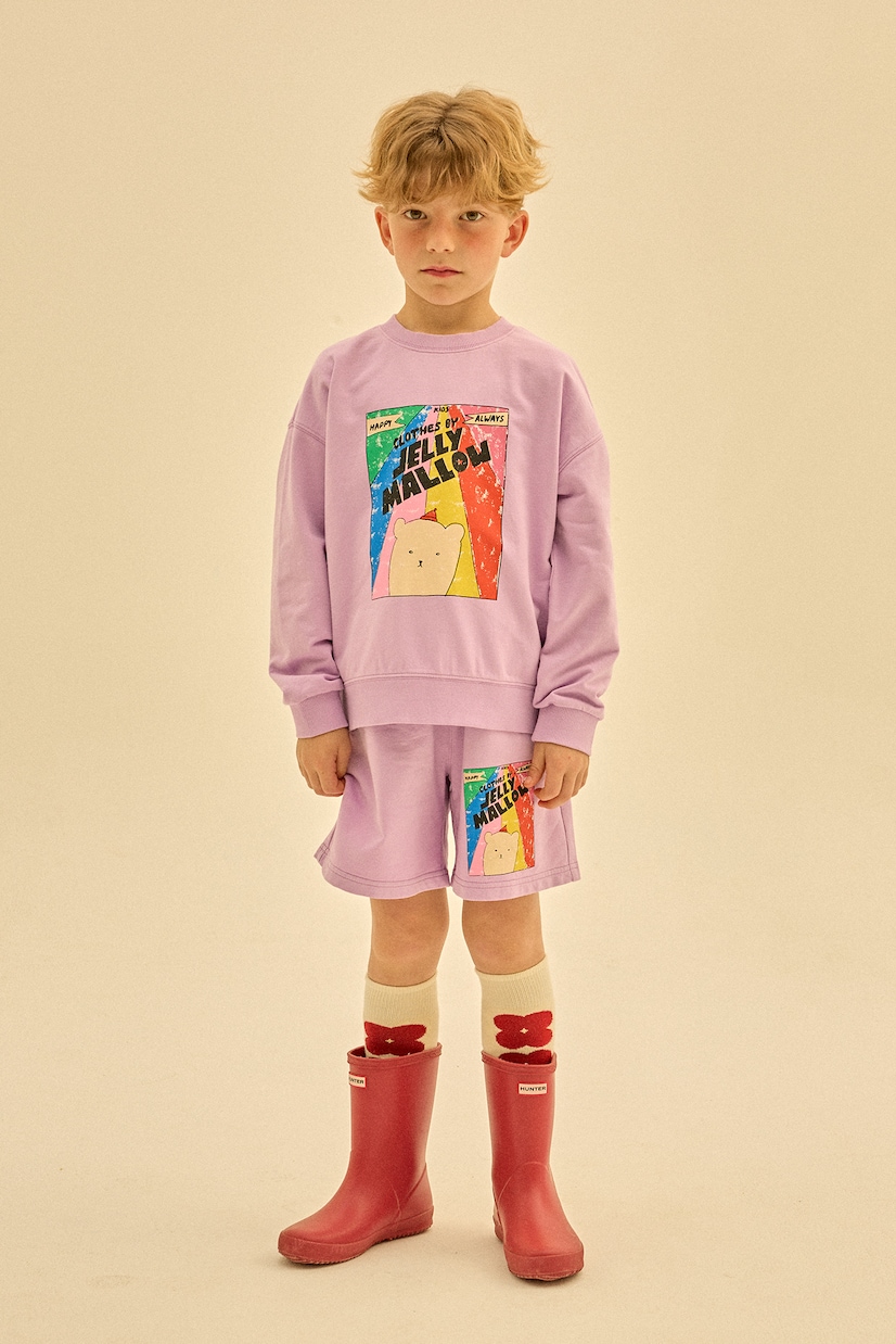 Cereal cotton-blend sweatshirt | Jellymallow