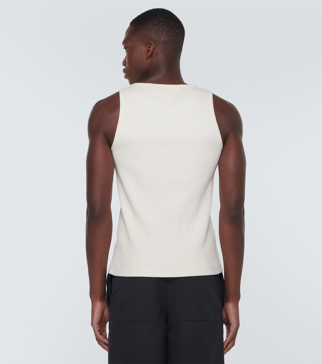 Tank top in jersey di misto cotone | Bottega Veneta