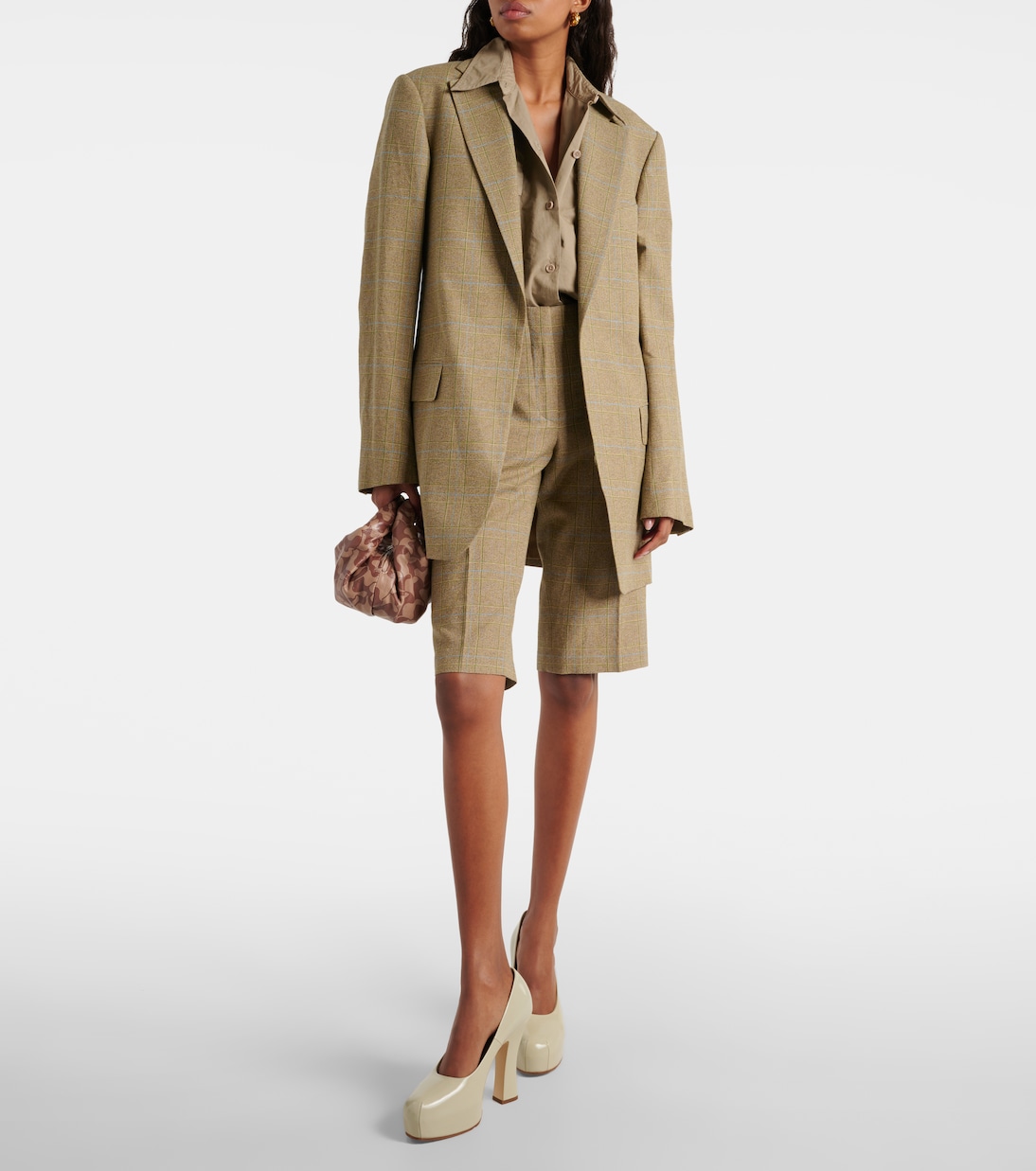 Checked Bermuda shorts | Dries Van Noten