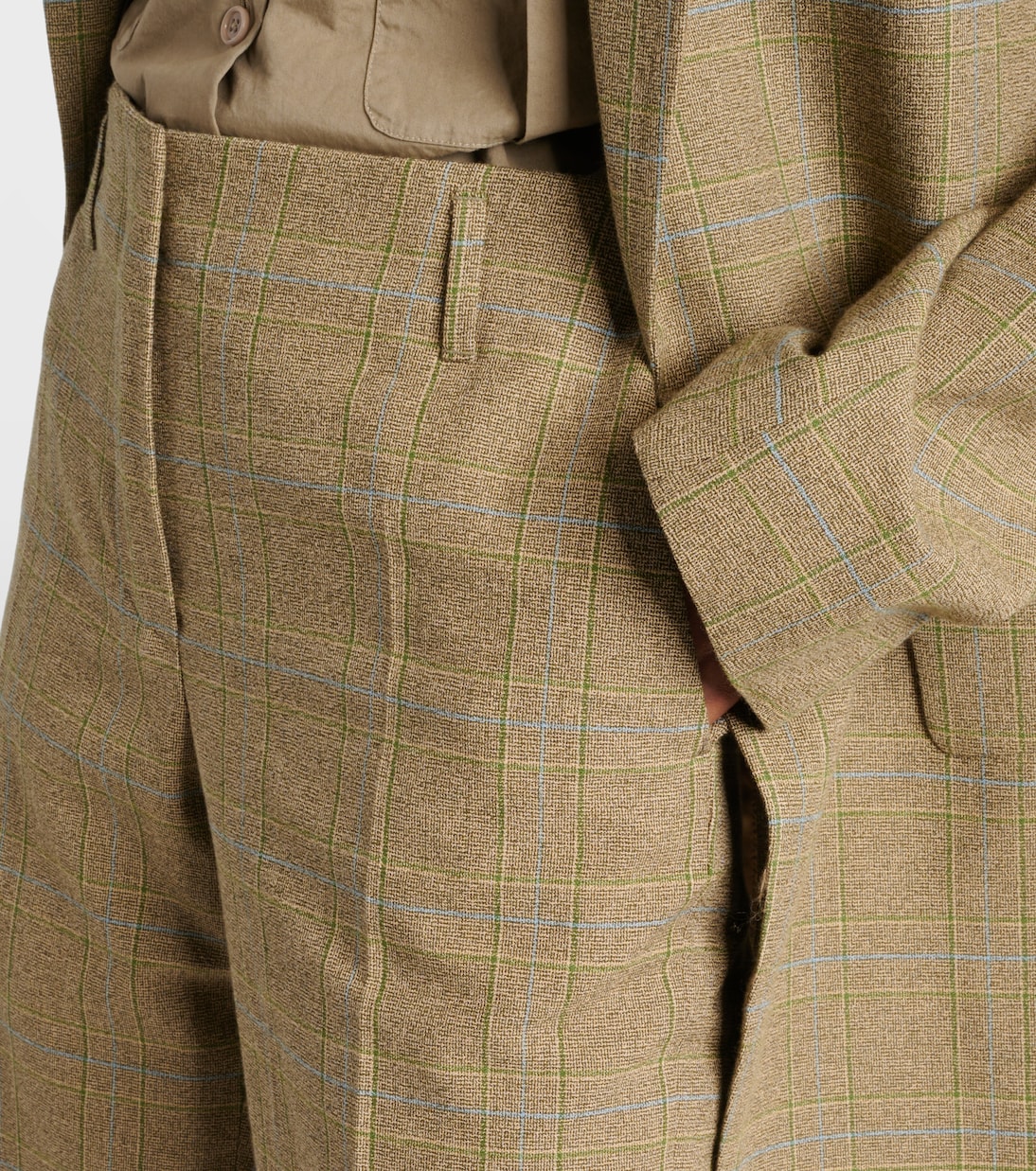 Checked Bermuda shorts | Dries Van Noten
