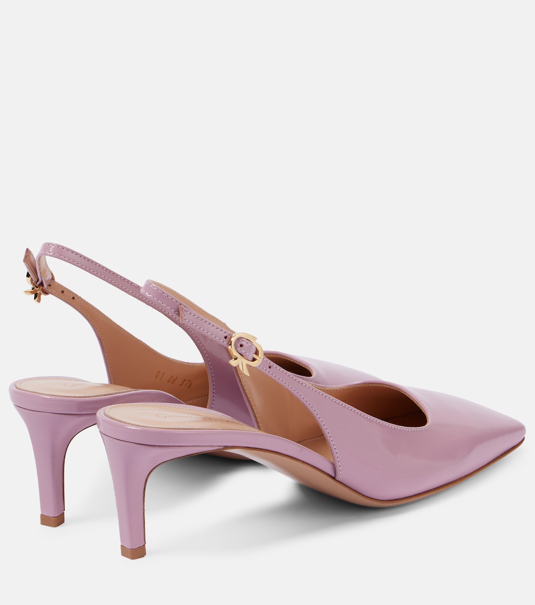 Slingback-Pumps 55 aus Leder | Gianvito Rossi