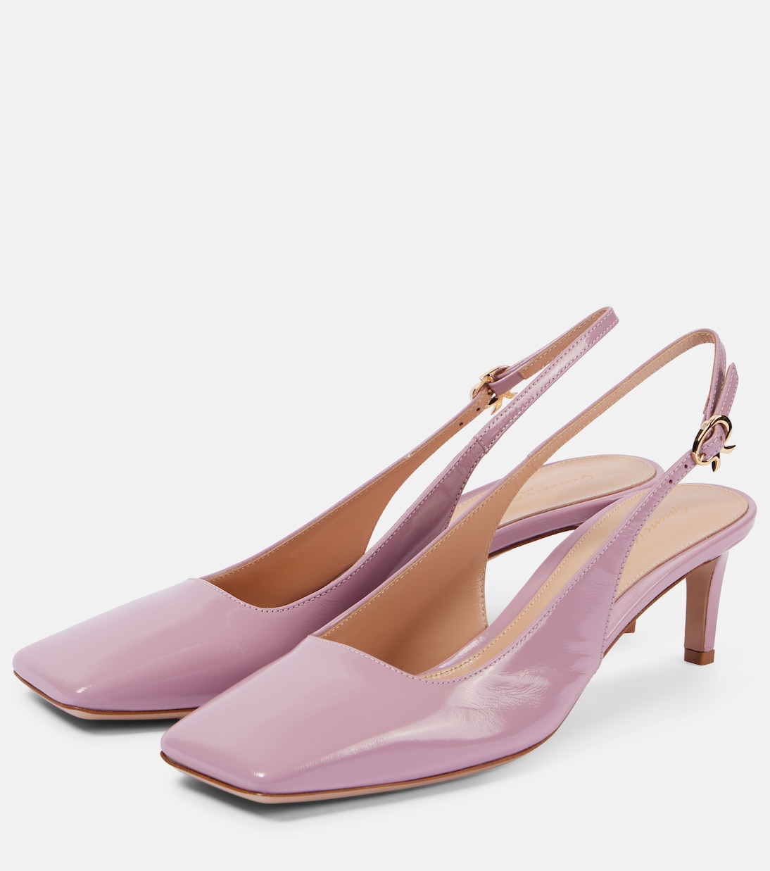 Slingback-Pumps 55 aus Leder | Gianvito Rossi