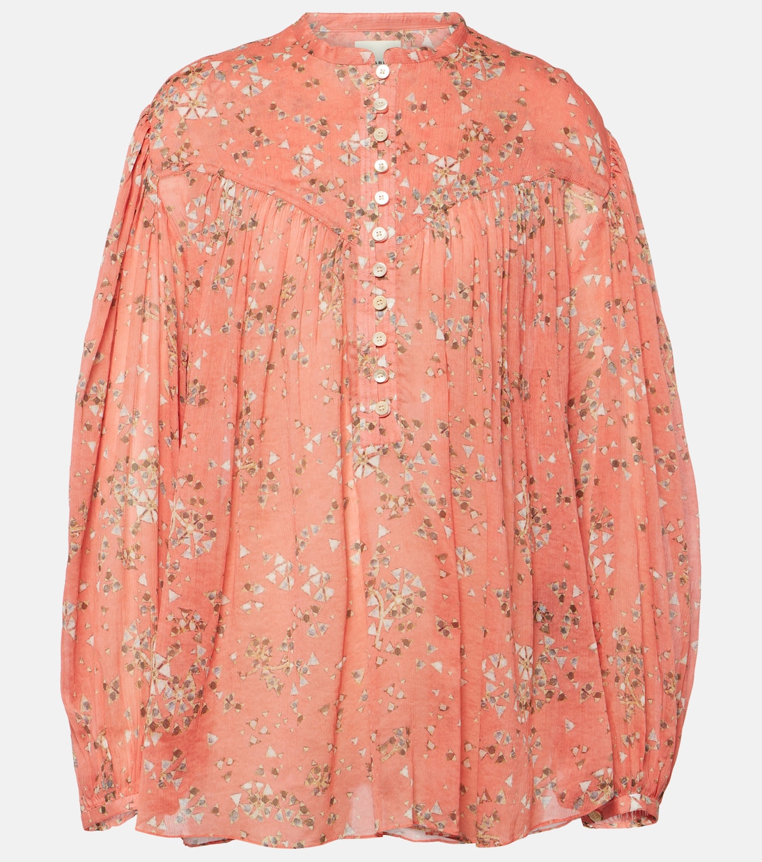 Blusa Kiledia de algodón y seda | Isabel Marant