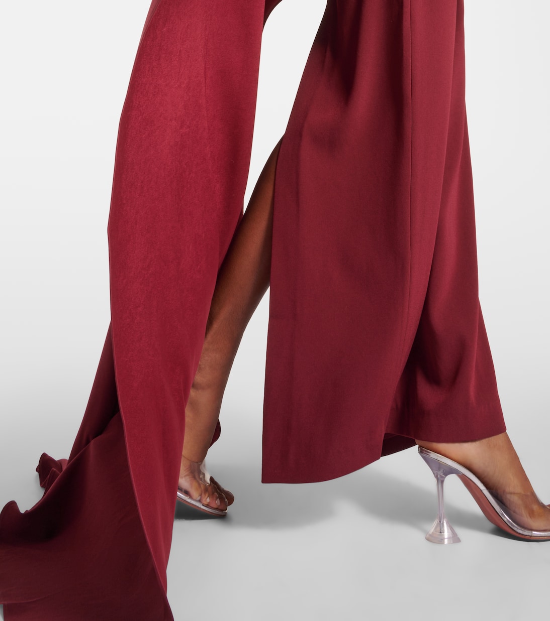 Caped crystal-embellished gown | Roland Mouret