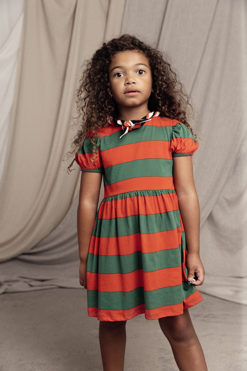 Kleid aus Baumwoll-Jersey | Mini Rodini