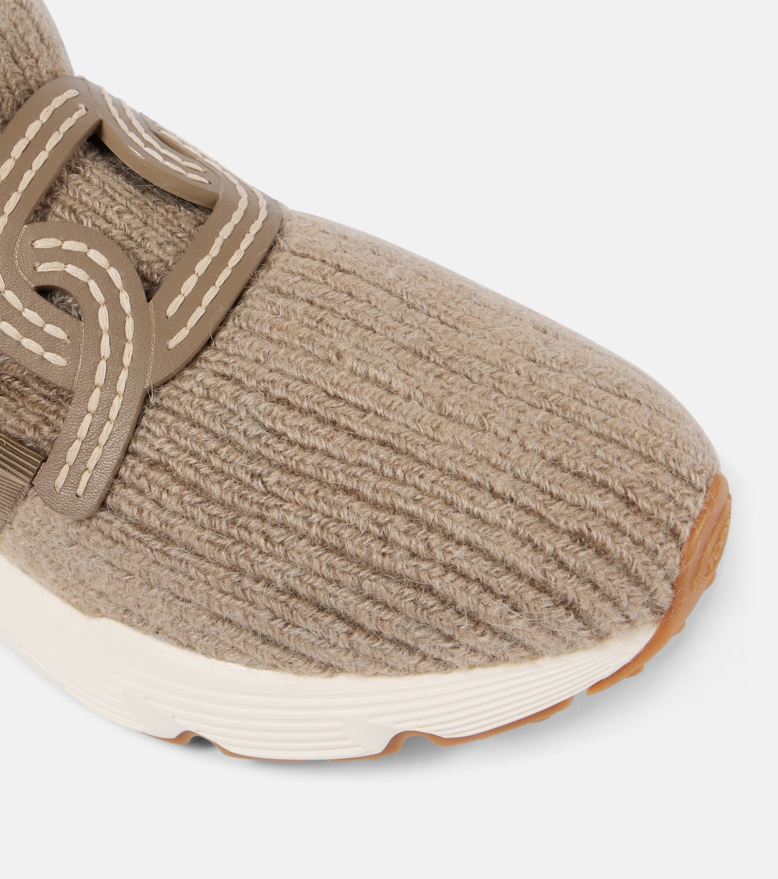 Sneakers Kate aus Strick mit Leder | Tod's